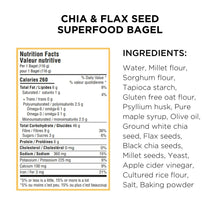 Load image into Gallery viewer, Chia &amp; Flax Seed Superfood Bagel Box
