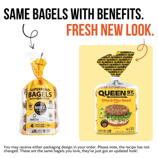 Chia and Flax Seed Superfood Bagel