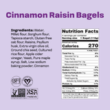 Cinnamon Raisin Bagels