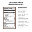 Cinnamon Raisin Superfood Bagel