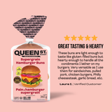 Supergrain Hamburger Buns Box