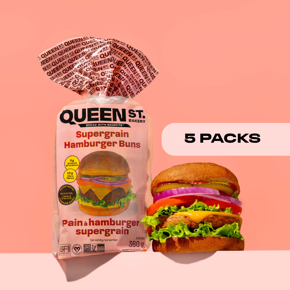 Supergrain Hamburger Buns Box