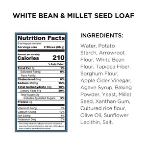 White Bean & Millet Seed Loaf