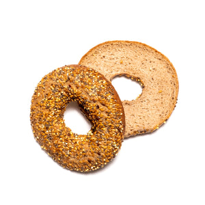 Chia and Flax Seed Superfood Bagel